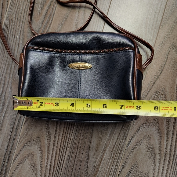 Vintage 90s Liz Claiborne Faux Leather Purse Bag Mini 1990s Preppy Academia Y2K - Picture 11 of 14